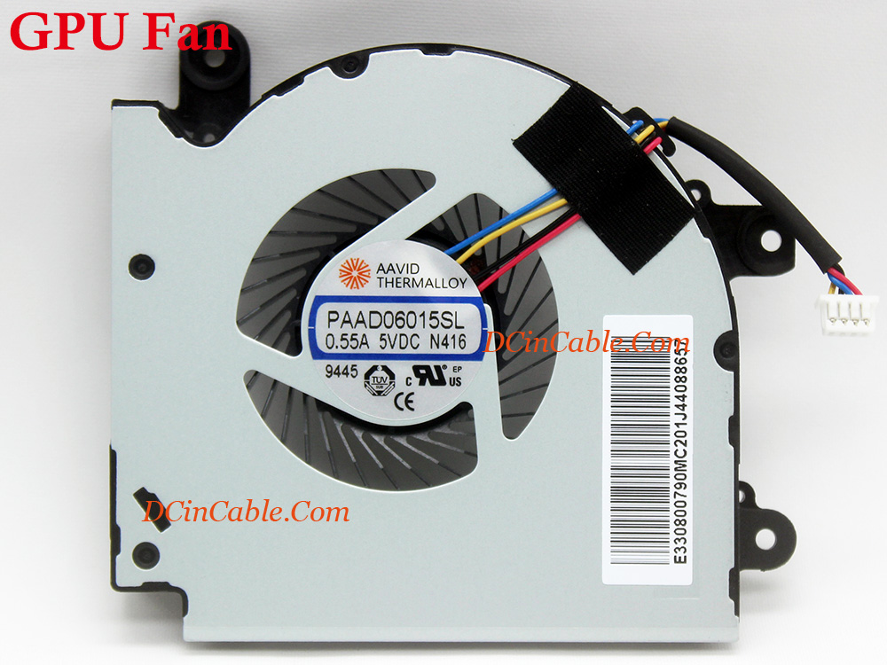 (image for) Free Shipping MSI MS-17F2 Laptop Fan CPU GPU Cooling Left Right Cooler Inside System Assembly